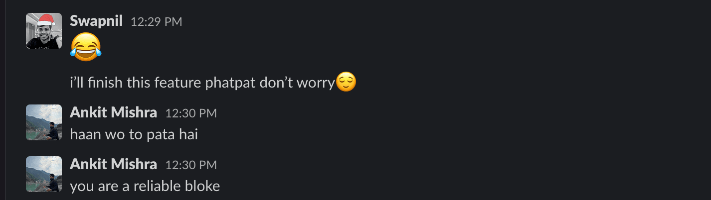 Testimonial from Ankit Mishra