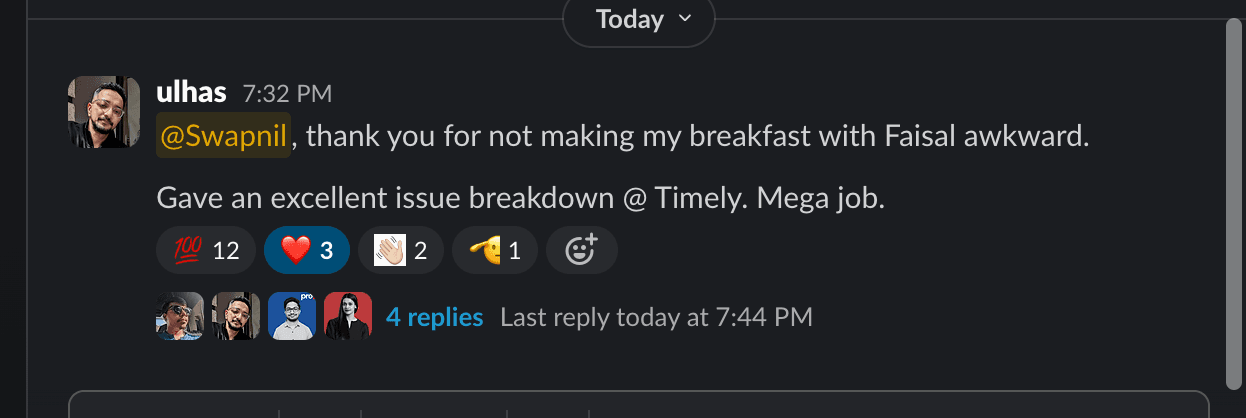 Testimonial from Ulhas Mandrawadkar