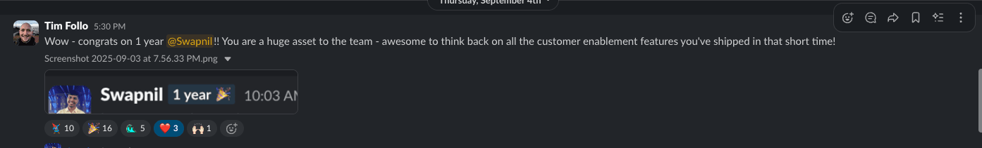 Testimonial from Tim Follo